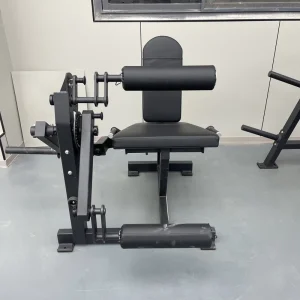 Plate Loaded Home Gym Leg Extension Curl Machine for Muscle Power Training Safety Steel Leg Trainer