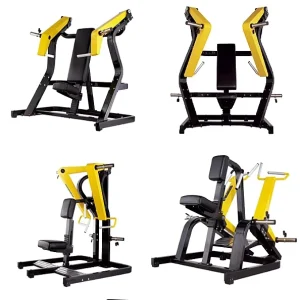 Plate-Loaded Iso-Lateral Chest Press and Row Strength Machine