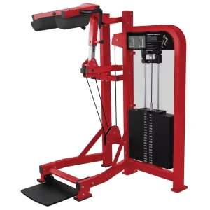 Plate-Loaded Standing Calf Trainer
