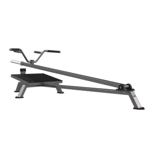 Plate-Loaded T-Bar Row Machine with Incline Lever