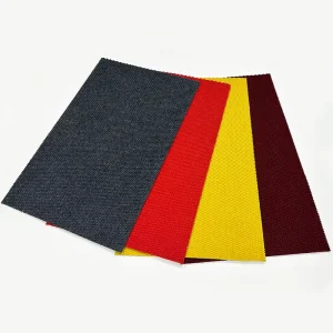 Polyamide Non Slip Dust Removing Hand Woven Welcome Mat Hotel Lobby Use