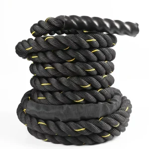 Polyester Battle Rope War Rope Model 1 25 50mm Diameter 6 15m Length Wear Resistant Durable for Strength & Physical Training