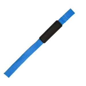 Polyester Cotton Lasso Lifting Straps with Extra-Grip Rubber Coating for Heavy Lifting and Powerlifting