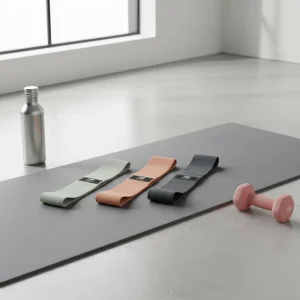Polyester Fabric Booty Hip Circle Resistance Band for Glute Exercise