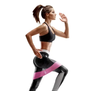 Polyester Fabric Hip Bands Core Slider Resistance Loop Booty for Workout Yoga Exercise Non Slip