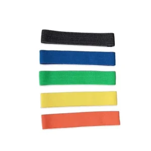 Polyester Fabric Loop Resistance Bands Set, Custom Color Booty Bands for Pilates and Hip Training