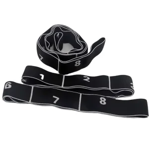 Polyester Fabric Resistance Exercise Bands with Loops for Stretching Training