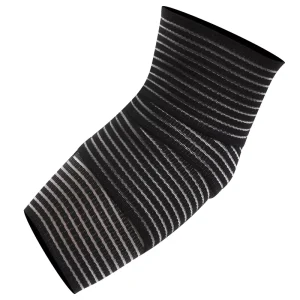 Polyester Fiber Compression Elbow Sleeve with Hook-and-Loop Closure