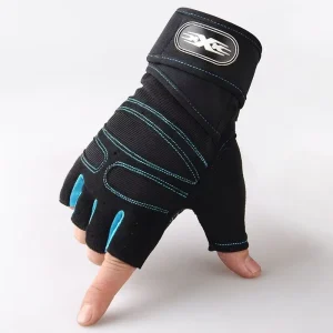 Polyester Gym Gloves for Weight Lifting Body Building Outdoor Exercise Unisex