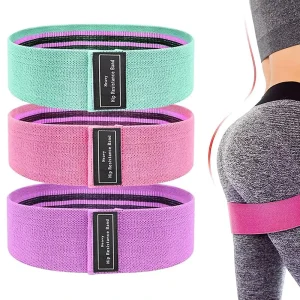 Polyester Non-Slip Resistance Loop Band for Yoga and Home Exercise