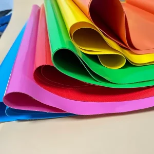 Polyester PVC-Coated Tarpaulin for Inflatable Castle Children’s Playground