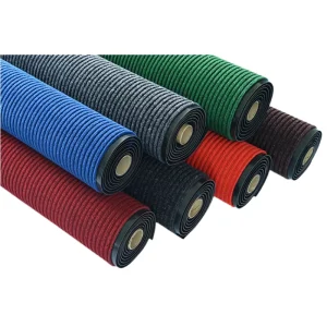 Polyester Ribbed Carpet Runner Mats Rolls