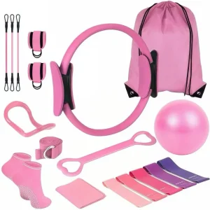 Polyester Strength Training Pilates Set