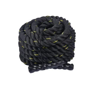 Polyester Weighted Thick Fitness Training Battle Rope for Home MMA Fighting and Strength Training