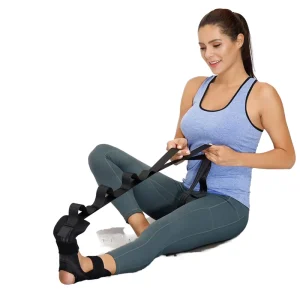 Polyester Yoga Ligament Belt for Foot, Calf, and Ankle Stretching