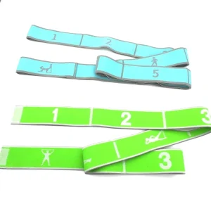 Polyester Yoga Stretch Band, Non-Slip, High Elasticity for Fitness and Gym