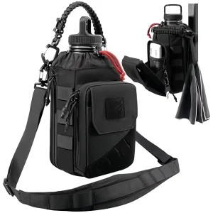 Polyester Zipper Closure Fitness Gym Bag with Adjustable Strap, 30-40L, Water Resistant, Lightweight