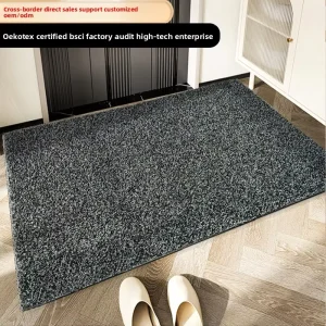 Polypropylene Hard-Fiber Floor Mat Non-slip Doormat Entryway Rug Commercial Mat Easy-to-Clean Outdoor Durable