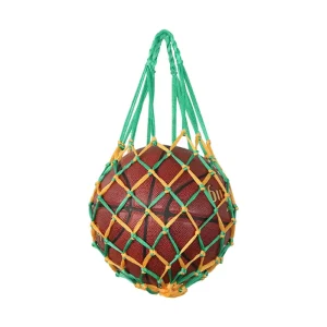 Polypropylene Mesh Ball Bag, Single Compartment, Multicolor, Sports Gear Storage and Transport
