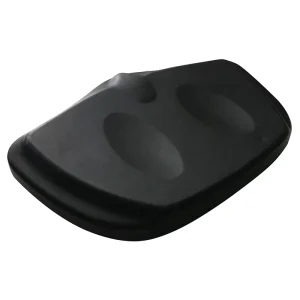 Polyurethane Self-Skin Foam Rower Seat Fitness Equipment Accessories Black 270x380x46mm
