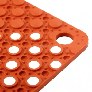 Porous Interlocking Shock-Absorbing Rubber Stopper Spliceable Non-Slip Flooring for Warehouse SHHLR723 Model
