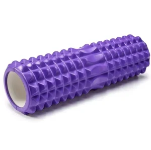 Portable 33cm EVA Foam Yoga Roller with PVC Pipe Core for Body Fascia Release
