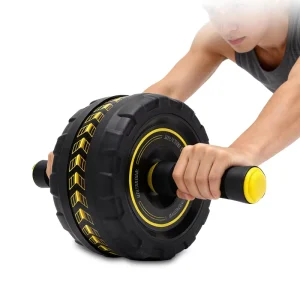 Portable Ab Wheel Abdominal Trainer for Yoga and Home Gym
