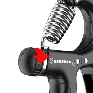 Portable Adjustable R-Shape Hand Gripper Spring Finger and Arm Strength Trainer