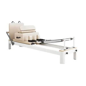 Portable Aluminum White Reformer Pilates Equipment for Fitness Studio Factory