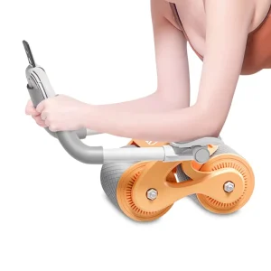 Portable Automatic-Rebound Abs Wheel Roller for Home Use