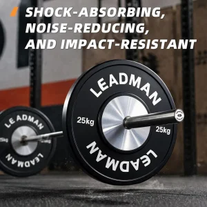 Portable Competition Bumper Plates Low-Bounce Rubber Weight Plates OEM Commercial Use