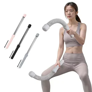 Portable Cordless Spring Battle Rope with Non-Slip Handle for Home Gym