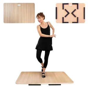 Portable Cushioned Dance Floor for Tap Dancing