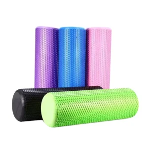Portable EVA Foam Roller for Deep Tissue Muscle Relaxation, Yoga Massage, and Home Gym Workouts