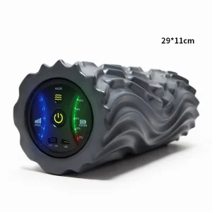 Portable Electric Adjustable Foam Roller for Gym Fitness, ABS EVA Material, Vibrating