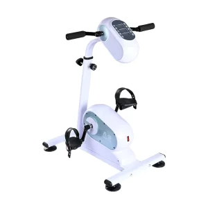 Portable Electric Rehabilitation Exercise Bike for Elderly Home Use, Height Adjustable, Arm and Leg Training