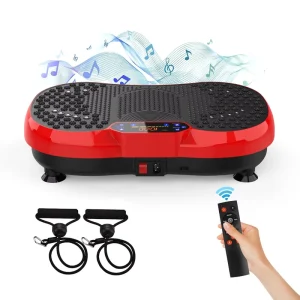 Portable Electric Vibration Plate Exercise Machine for Home Use, 120 Levels