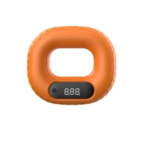 Portable Electronic Silicone Hand Gripper 5-60KG Adjustable LED Display Finger Strength Trainer Hand Workout Tool