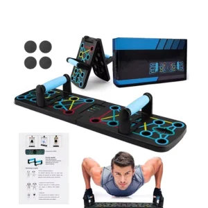 Portable Fitness Multifunctional Foldable Slant Push up Board for Home Gym Workout