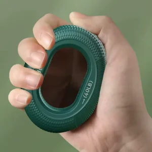Portable Five-Finger Silicone Grip Ring for Strength Rehabilitation and Arm Training 400g
