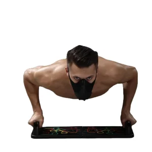 Portable Foldable ABS Push-Up Board for Home Gym Strength Training