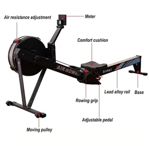 Portable Foldable Air Rowing Machine for Home Use