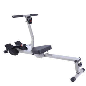Portable Foldable Hydraulic and Air Resistance Rower for Home Use