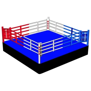 Portable Foldable MMA Cage Boxing Ring with Steel Frame and Inflatable Construction