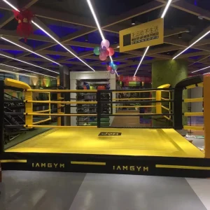 Portable Foldable MMA Cage and Boxing Ring Combo