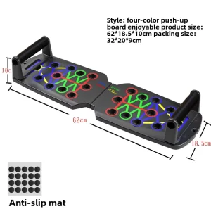 Portable Foldable Push-Up Handles for Sit-Up and Push-Up Training