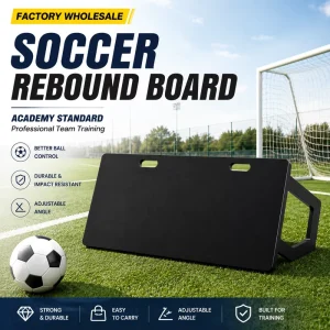 Portable Foldable Soccer Rebound Board HDPE Football Training Wall for Backyard Solo Practice Factory