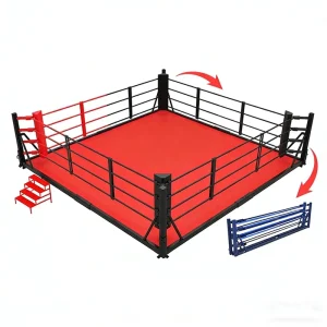 Portable Foldable Wrestling and Boxing Ring Platform System