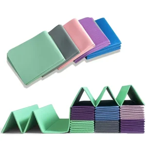 Portable Folding Lightweight TPE Yoga Mat for Travel