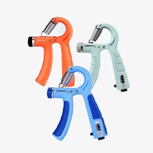 Portable Hand Grip Strengthener with Counter, 5-60 kg